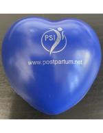Product Description: Ten heart-shaped squeezable stress relievers. Color: Royal Blue. Imprint: Silver PSI Logo in center</br> PSI Anti-Stress Ball/Heart (pack of 10)