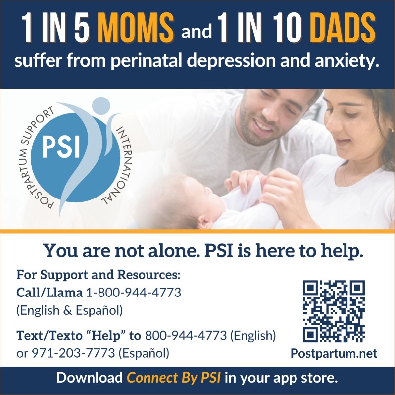 Product Description: HelpLine magnets to share with patients/clients at hospitals, clinics, agencies, etc., and for general awareness/tabling.</br> PSI HelpLine Magnets - square (bundles of 50)