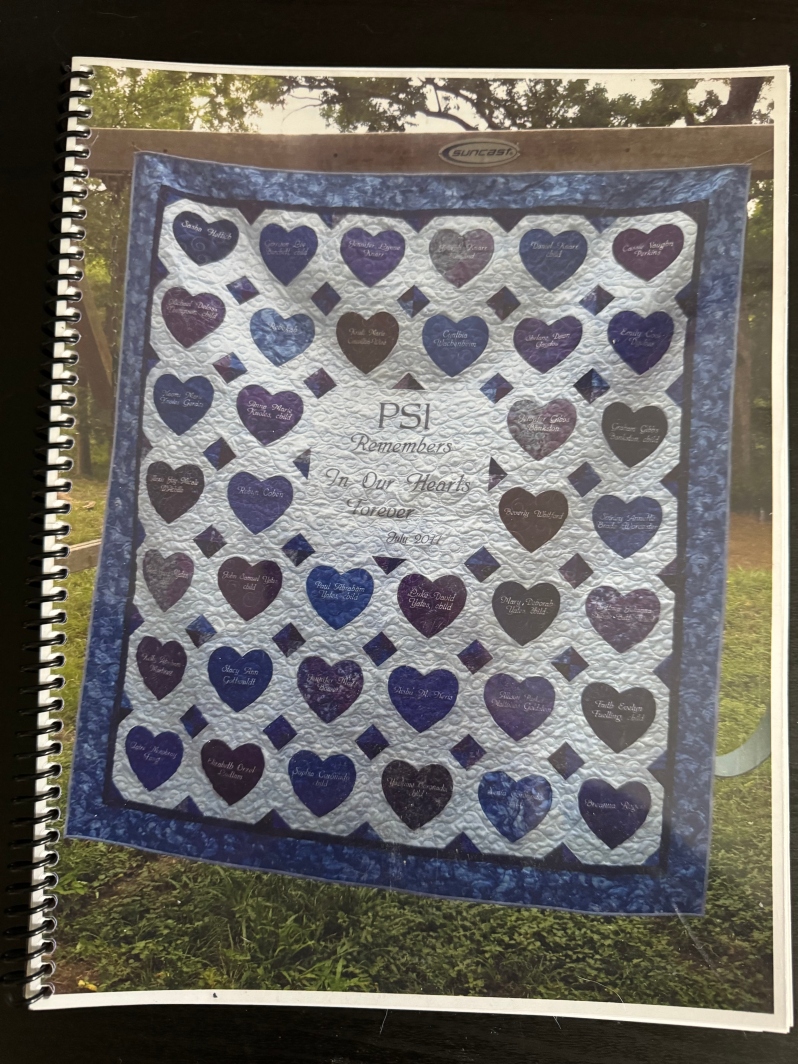 Product Description: PSI Quilt Book - Blue 2017
