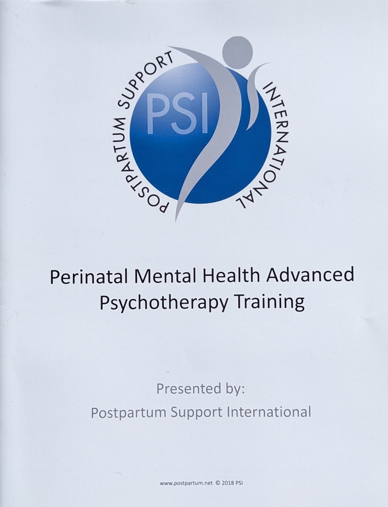 Product Description: This manual is used by participants enrolled in the1-day course: Perinatal Mental Health Advanced Psychotherapytraining. It is used for in-person & virtual trainings. It covers trauma & trauma informed care, working with couples, deeper discussion of postpartum psychosis, OCD, IPT & emerging treatments. It also covers resources available to clients & professionals. </br></br>If you are registered for the training you do not need to order the manual,which is included in the training; this is for replacement.</br></br>**Allow at least 5 additional working days for handling.</br> PSI PMH Advanced Psychotherapy Manual